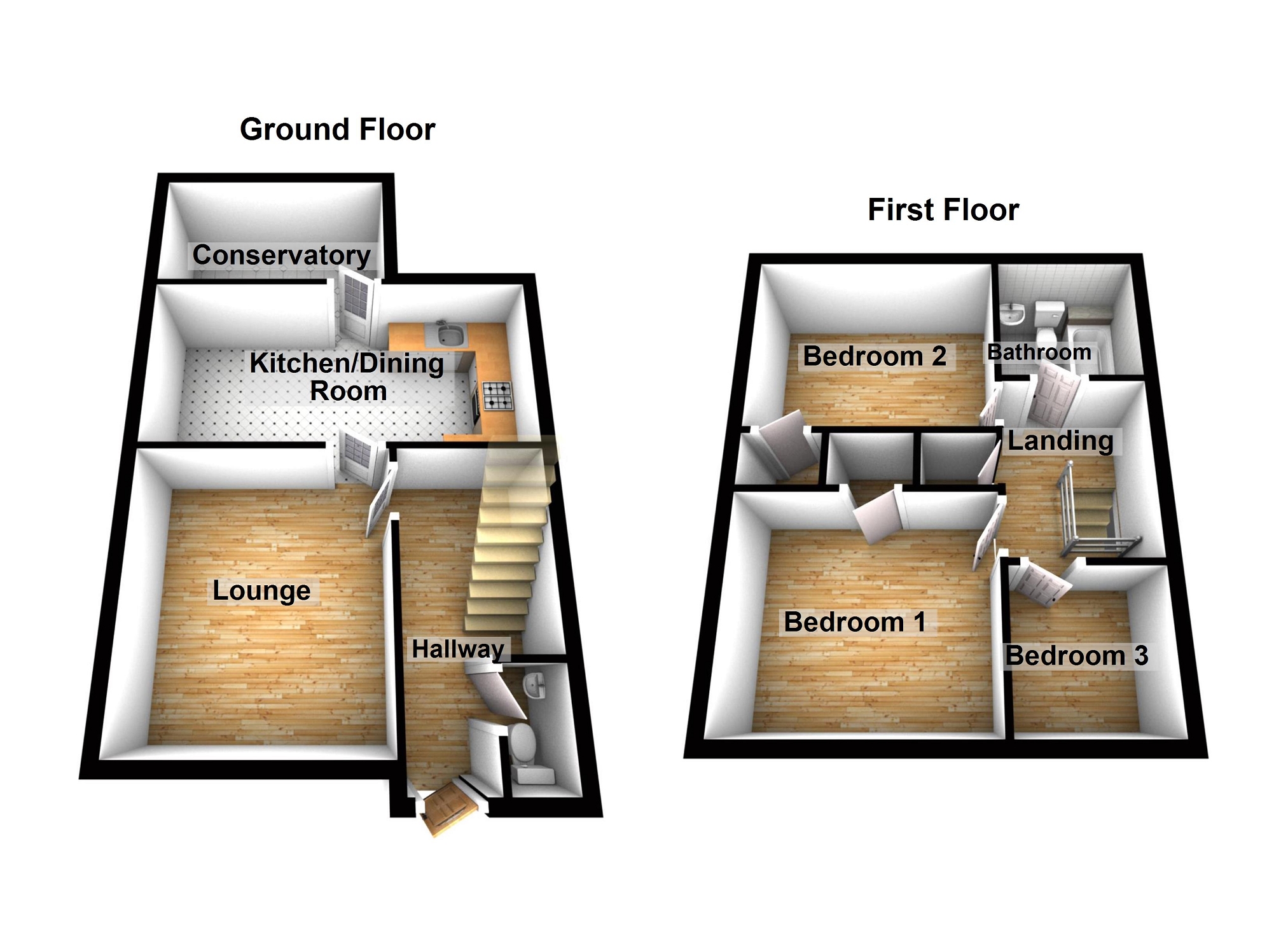 Carregamman, Ammanford, Carmarthenshire. SA18, 3 bedroom semidetached