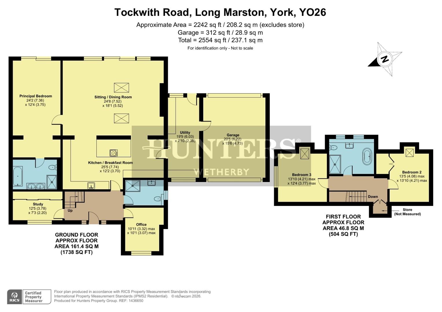 Sapele Lodge, Tockwith Road, York floorplan