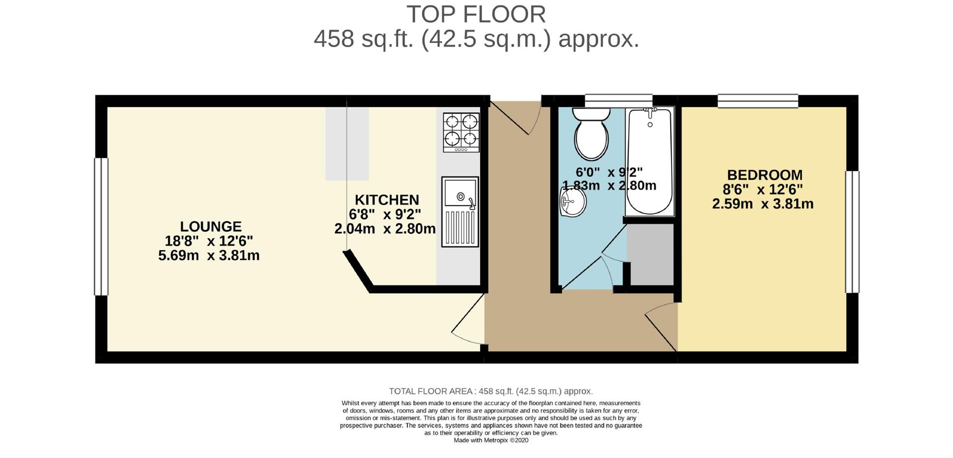 4 Kelvin Court, Overgang Road, Brixham floorplan