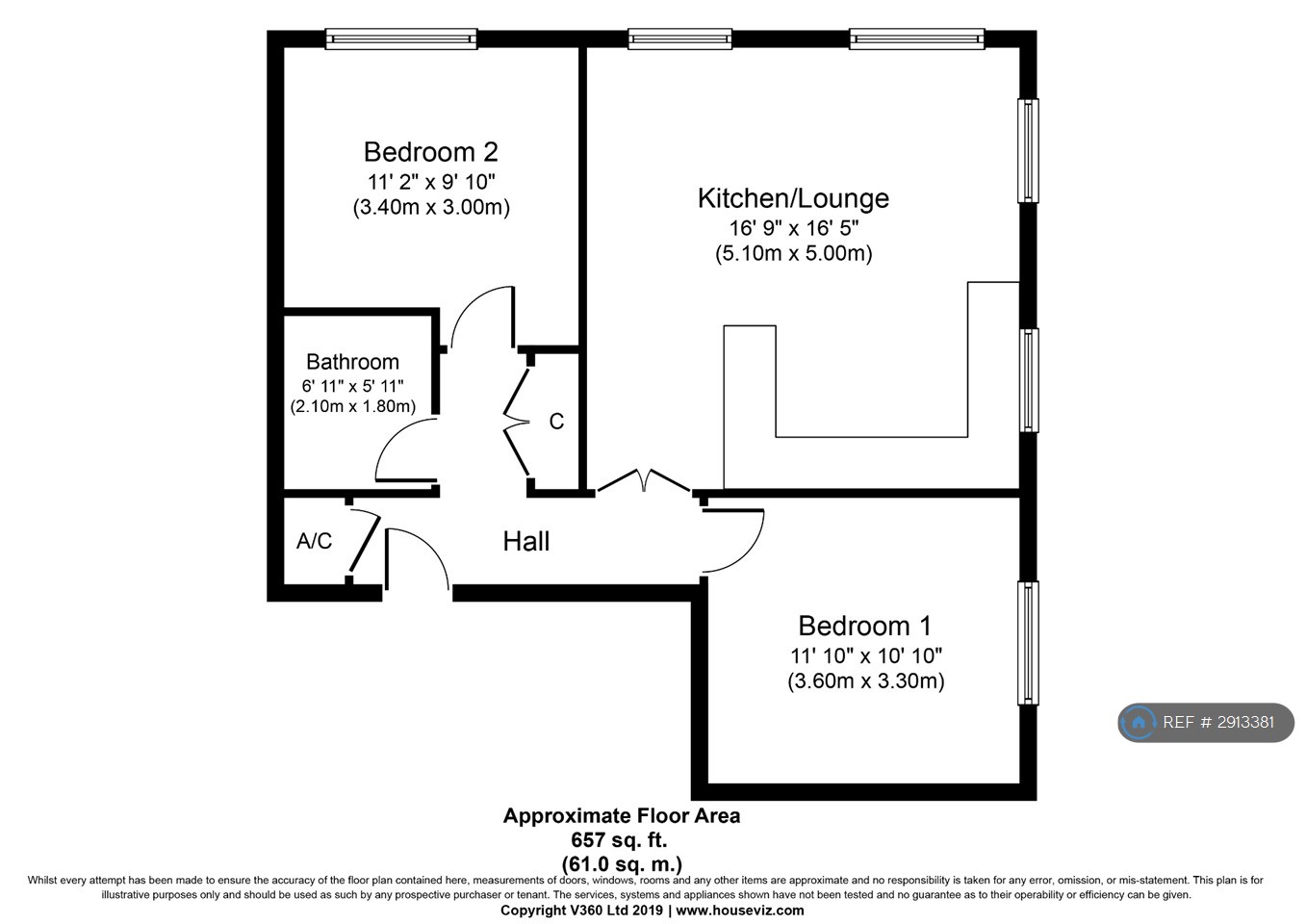Beevor Court, Sapley, Huntingdon floorplan