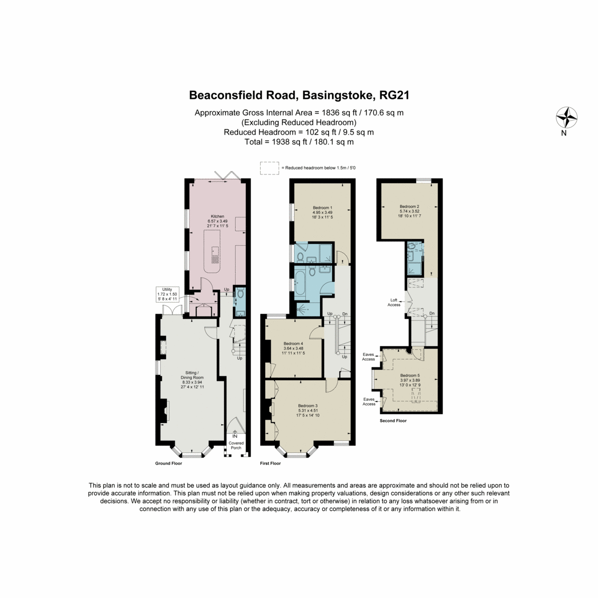 29, Beaconsfield Road, Basingstoke floorplan