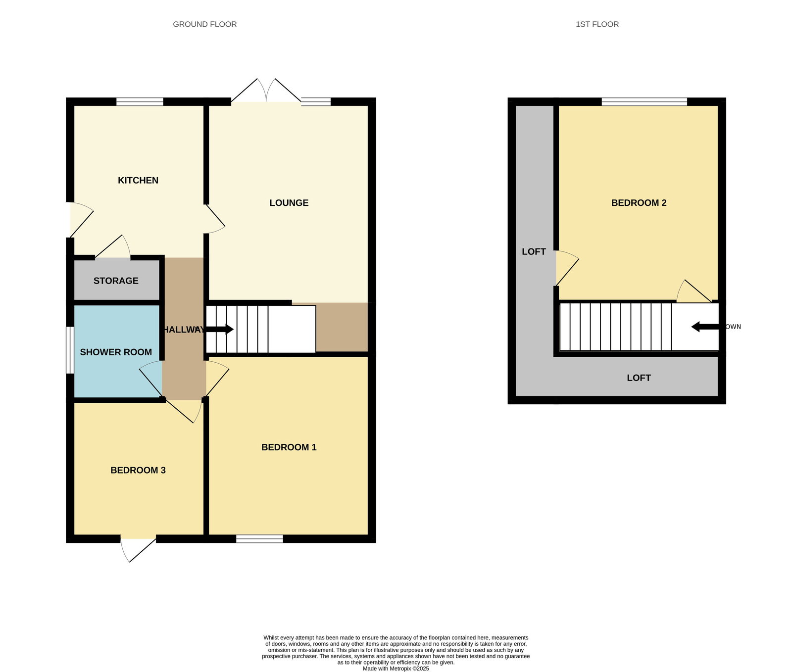 17, The Links, Pontypool floorplan