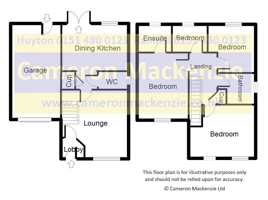 155, Stratford Drive, Liverpool floorplan