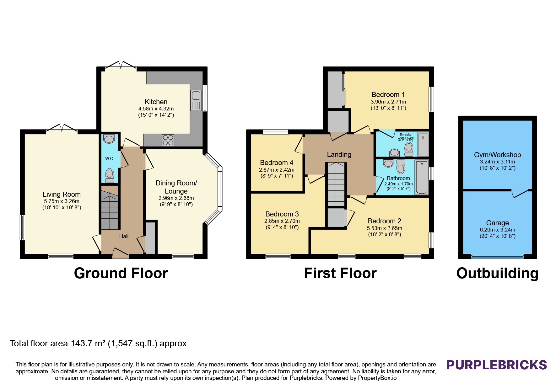 35, Longlands, Repton floorplan
