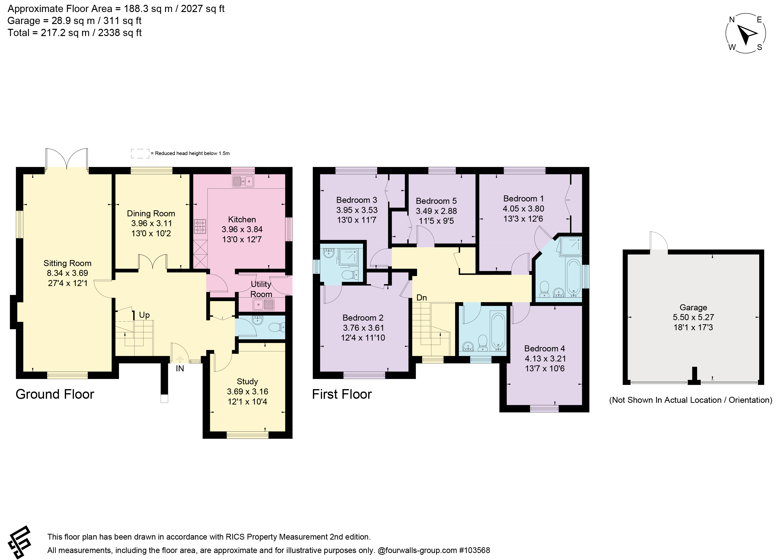 6, Fyfield Way, Winchester floorplan