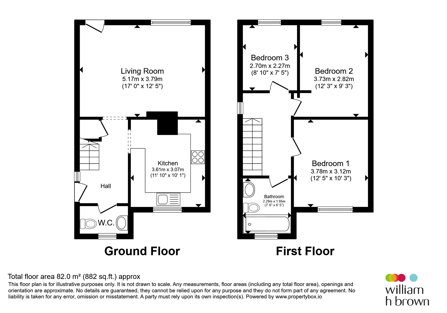 22, Ravensdale, CLACTON-ON-SEA floorplan