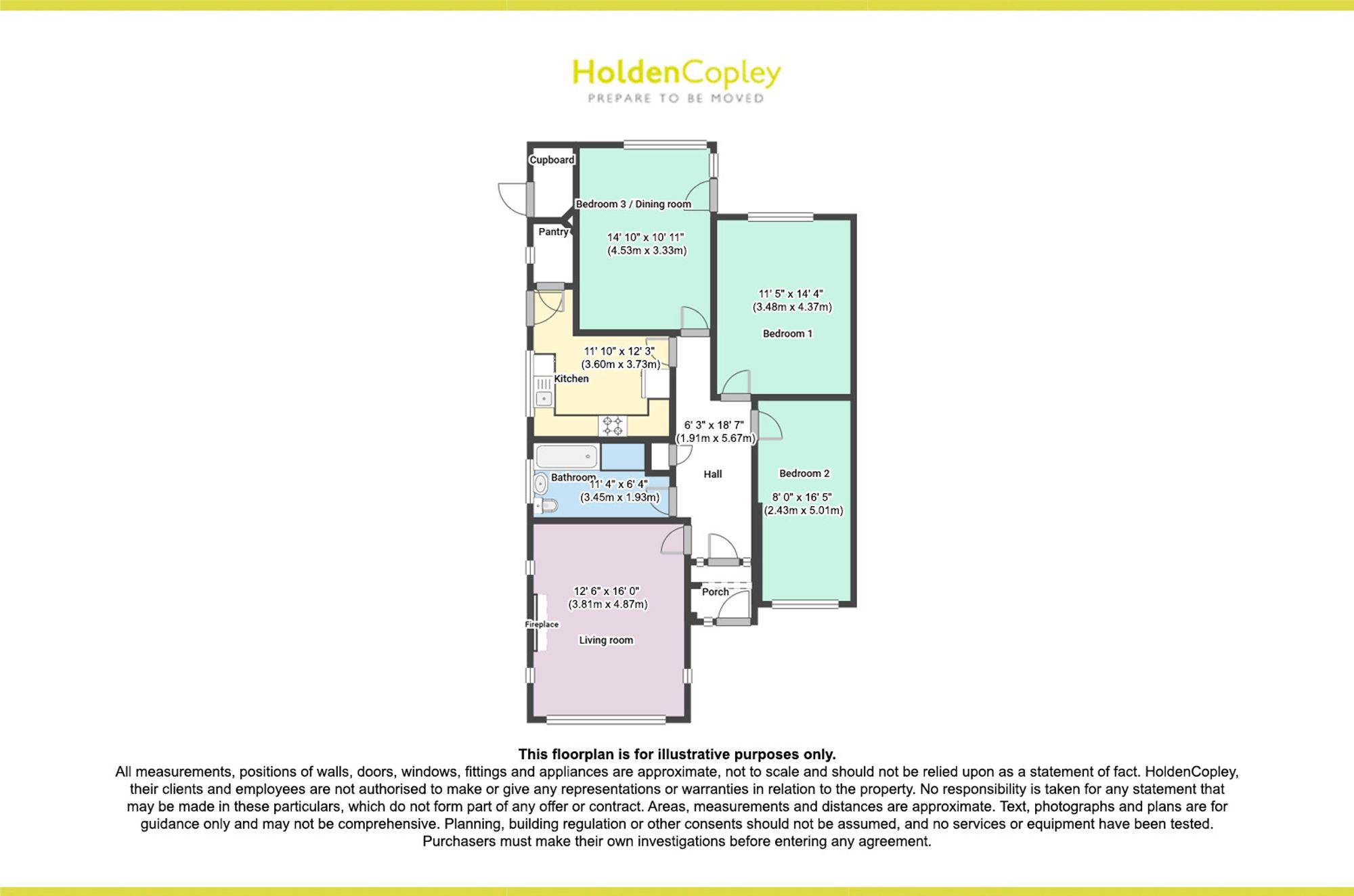 89 Harrow Road, Nottingham floorplan
