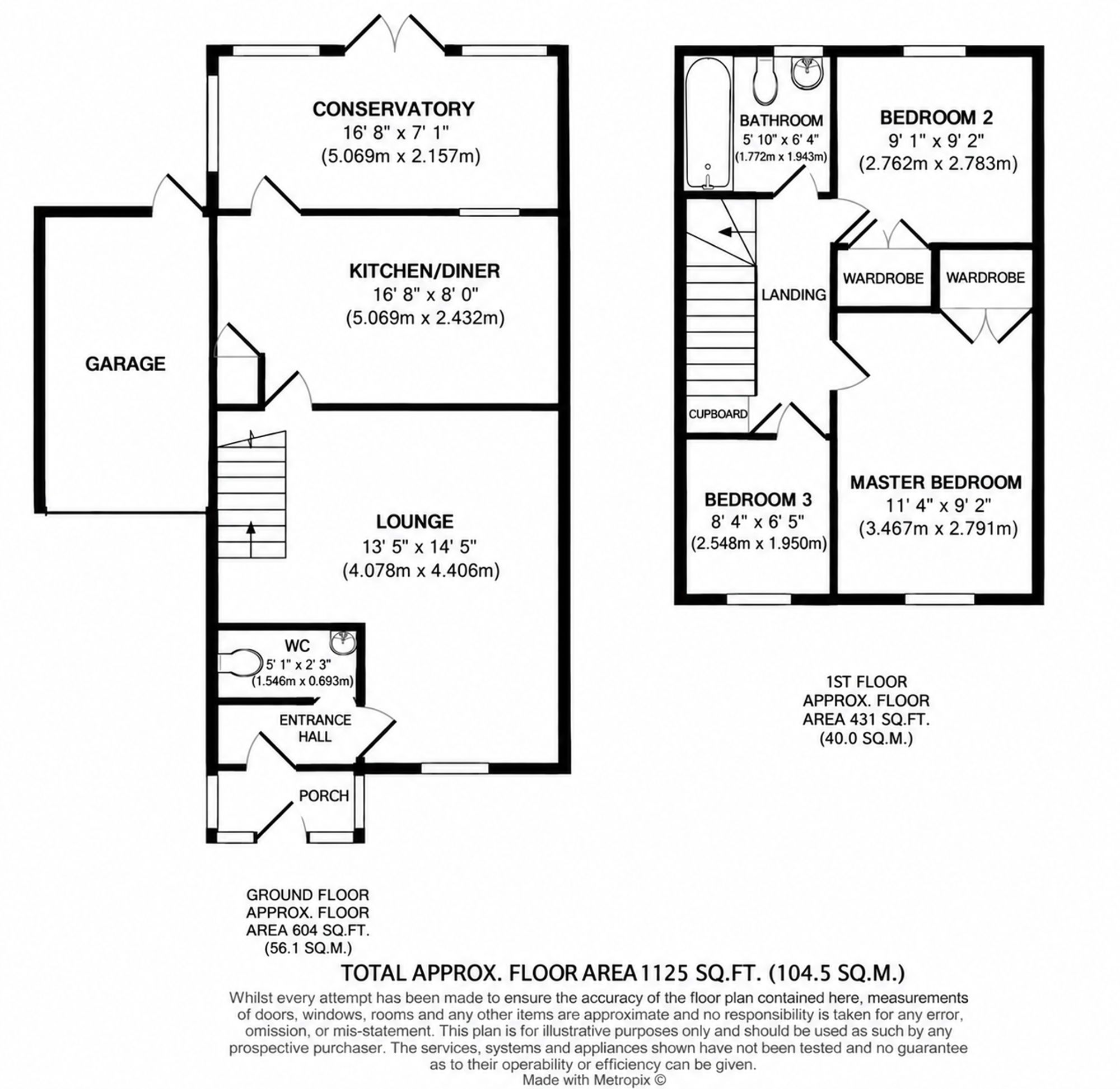 11 Ticonderoga Gardens, Southampton floorplan