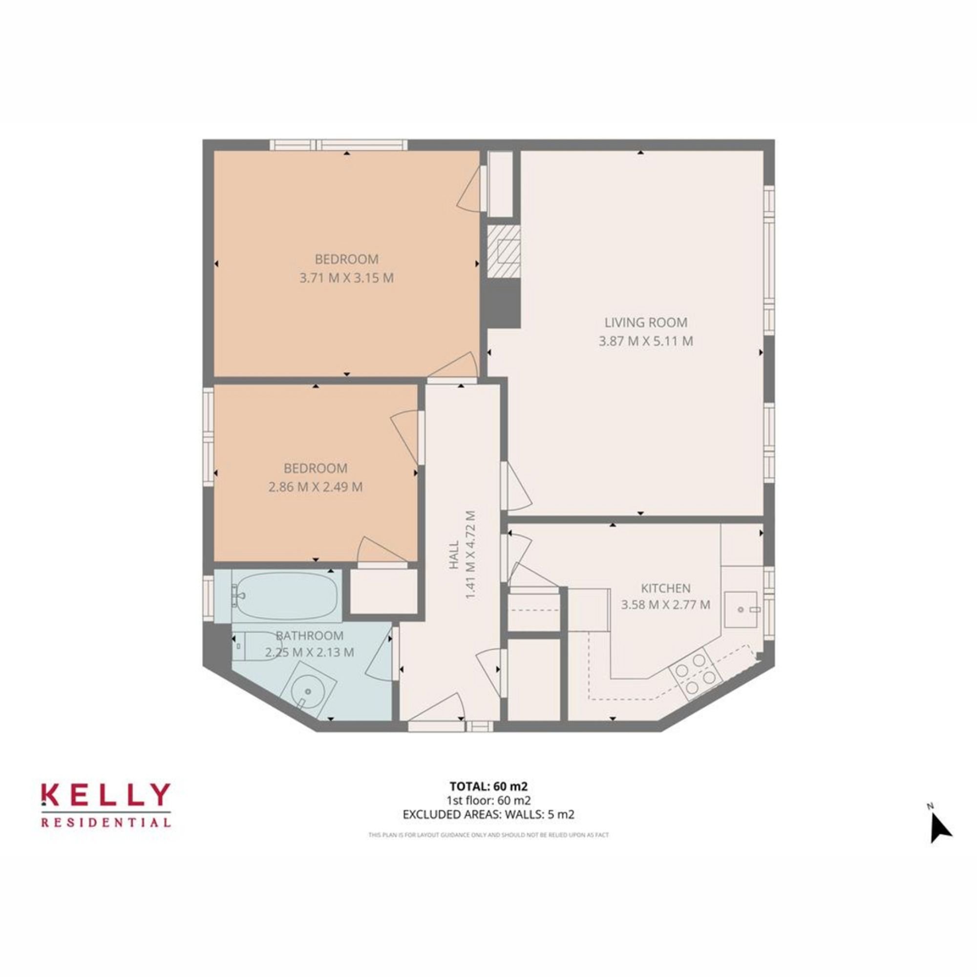 27b Alexander Avenue, Glasgow floorplan
