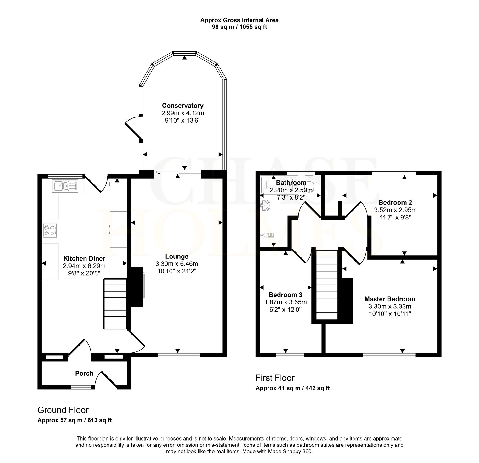 3 Clyde Avenue, Hebburn floorplan