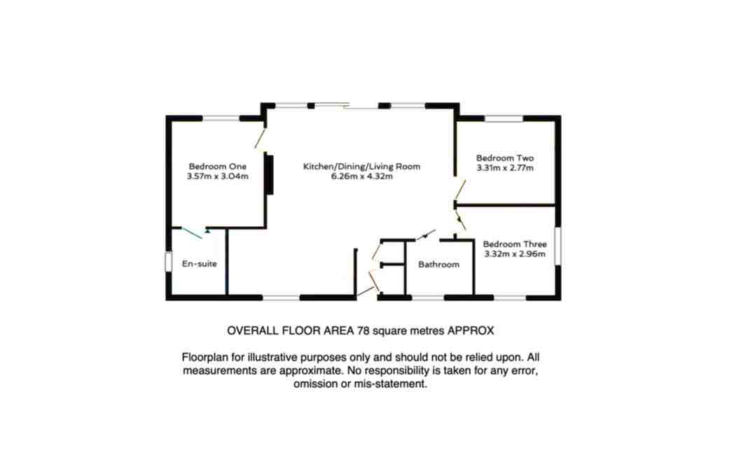 92, The Meadows, Retallack Resort floorplan