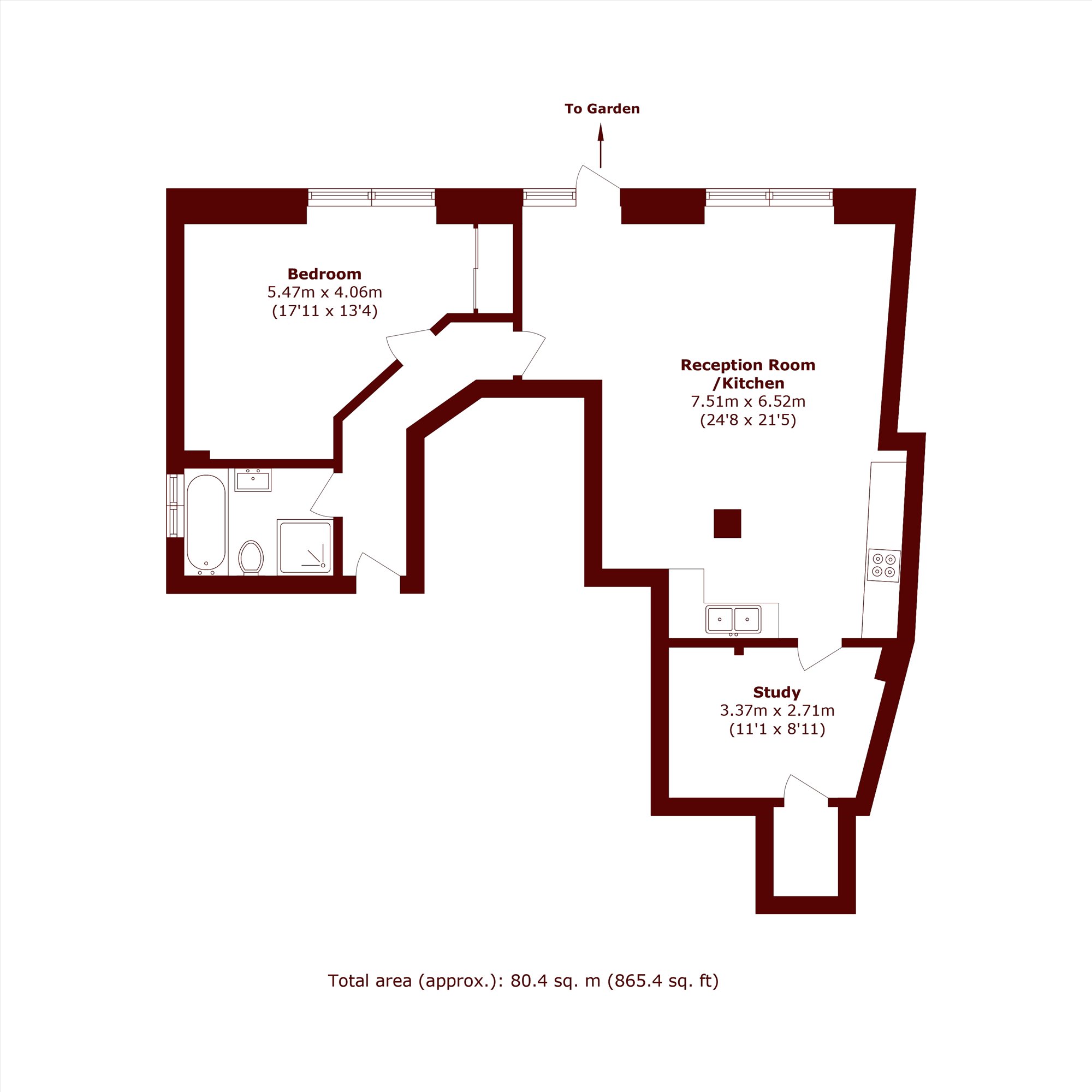 Broadbridge Apartments, London floorplan