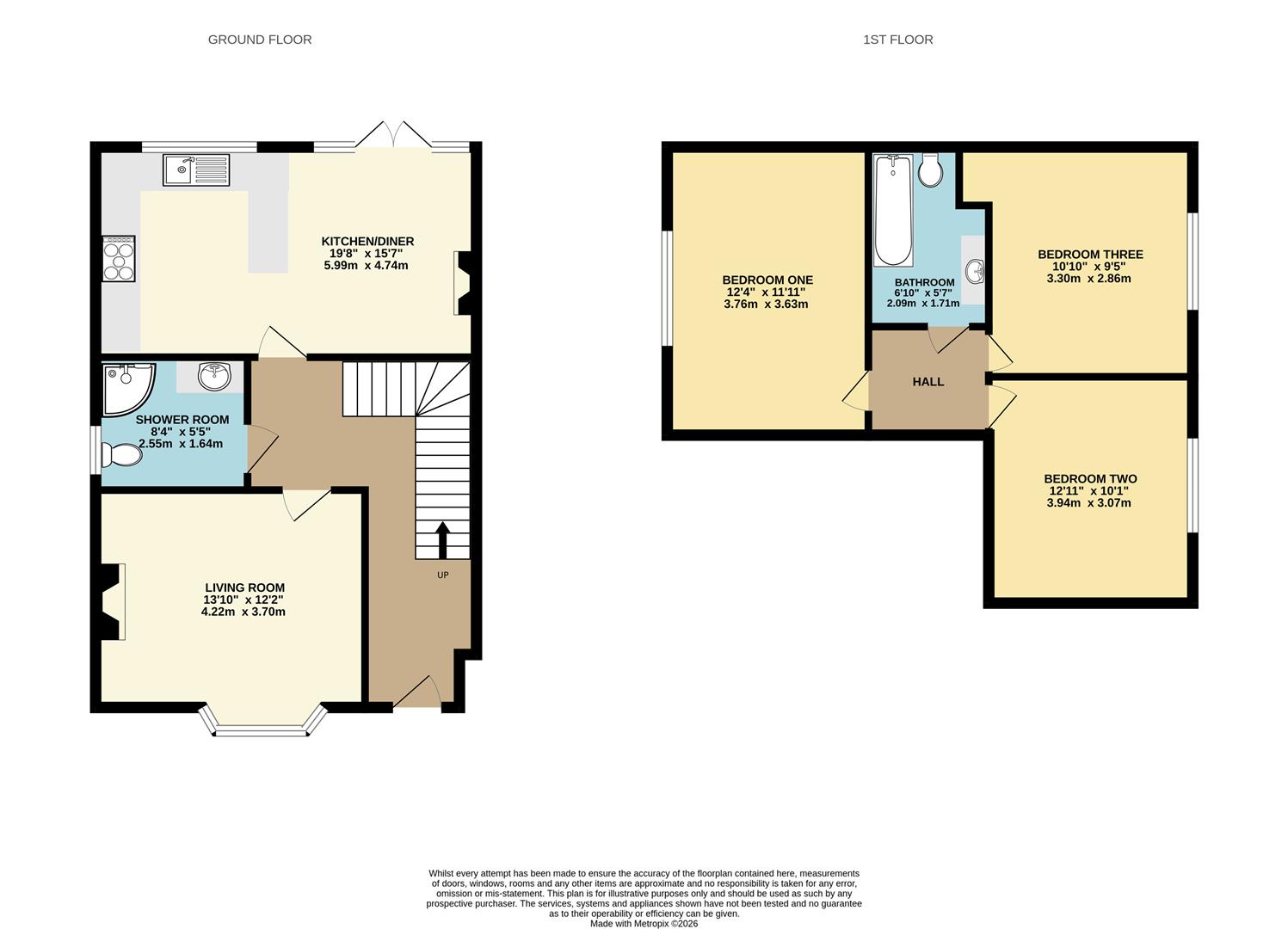 Upwick Road, Eastbourne floorplan
