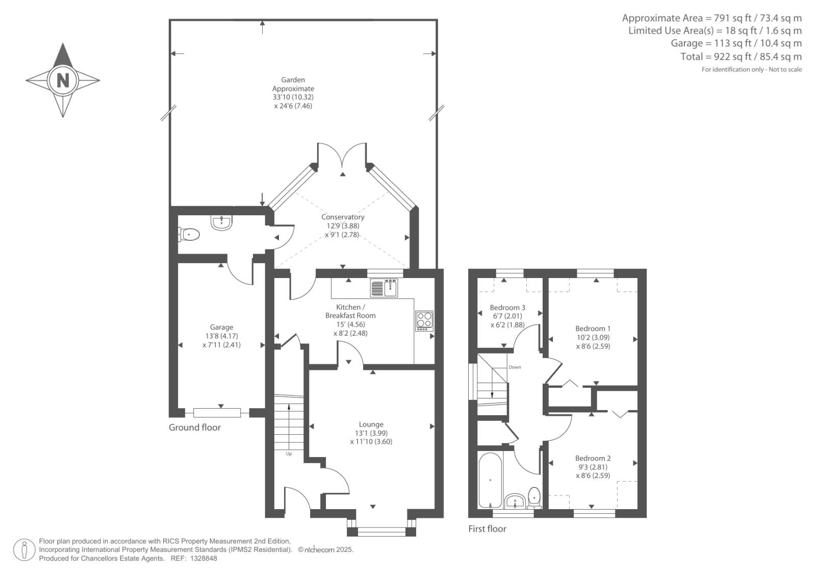 17 TICKNELL PIECE ROAD, Charlbury, Chipping Norton floorplan