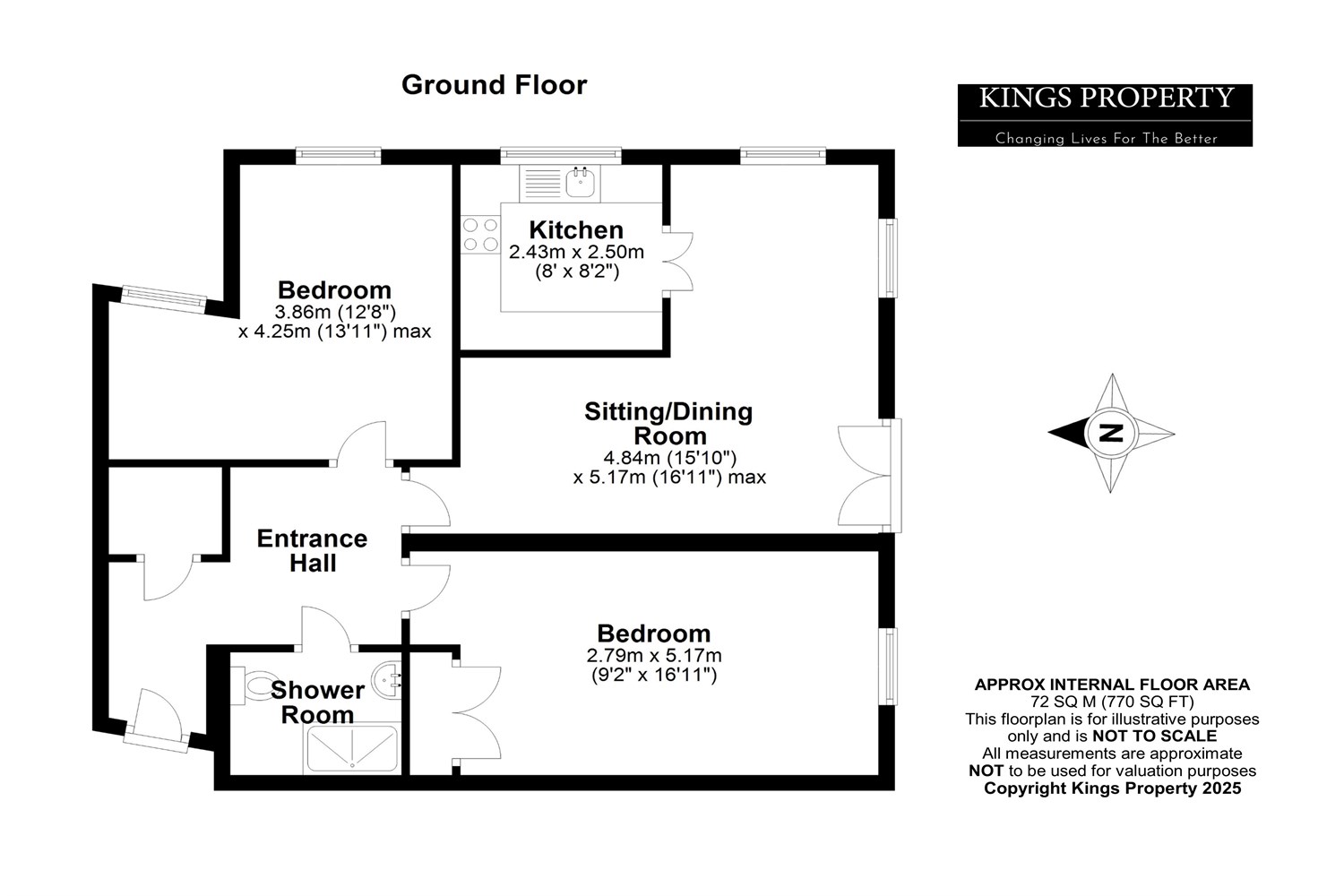 Flat 20/Victoria Court,, Railway Street, Essex floorplan