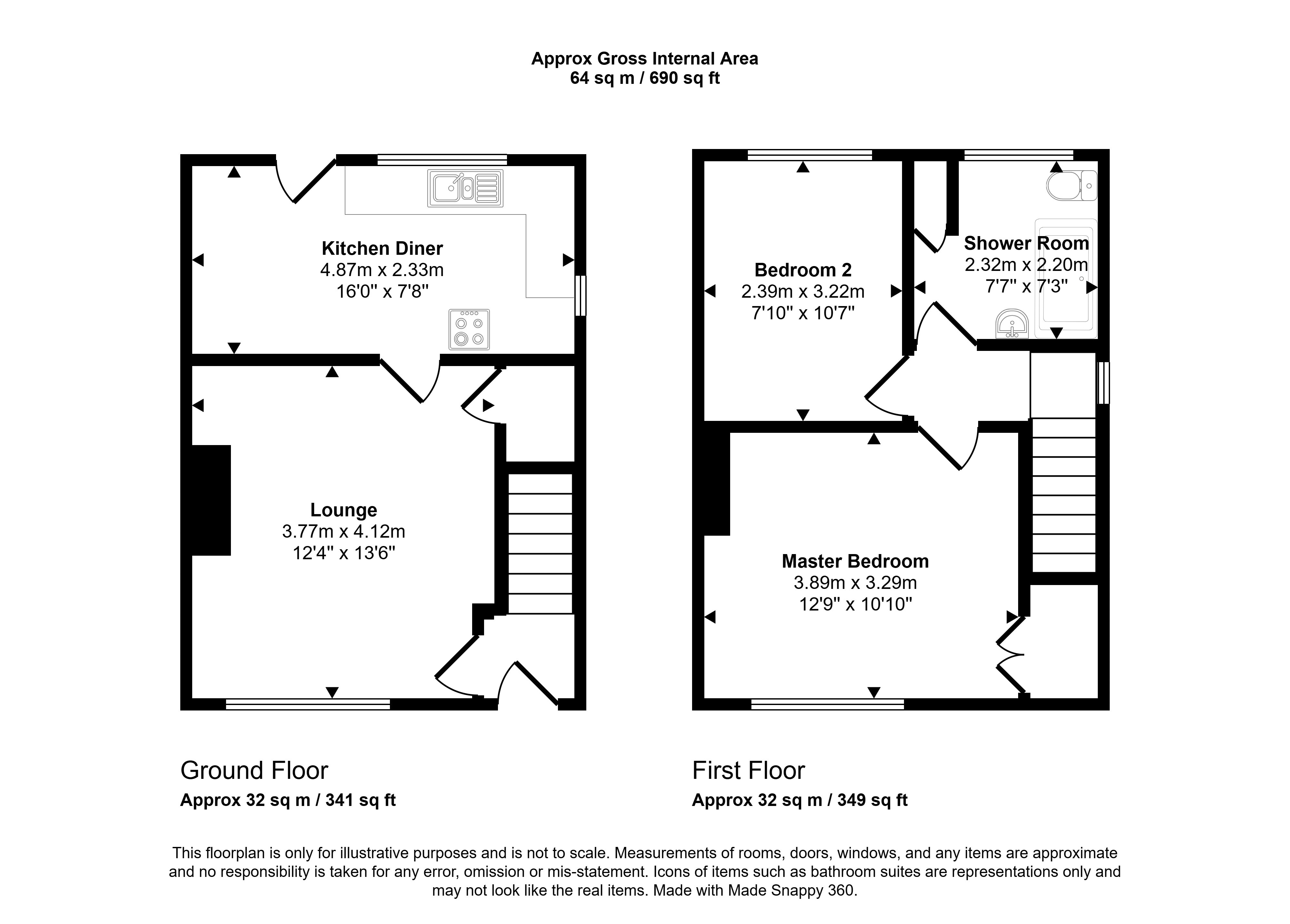 Nelson Avenue, Cramlington floorplan