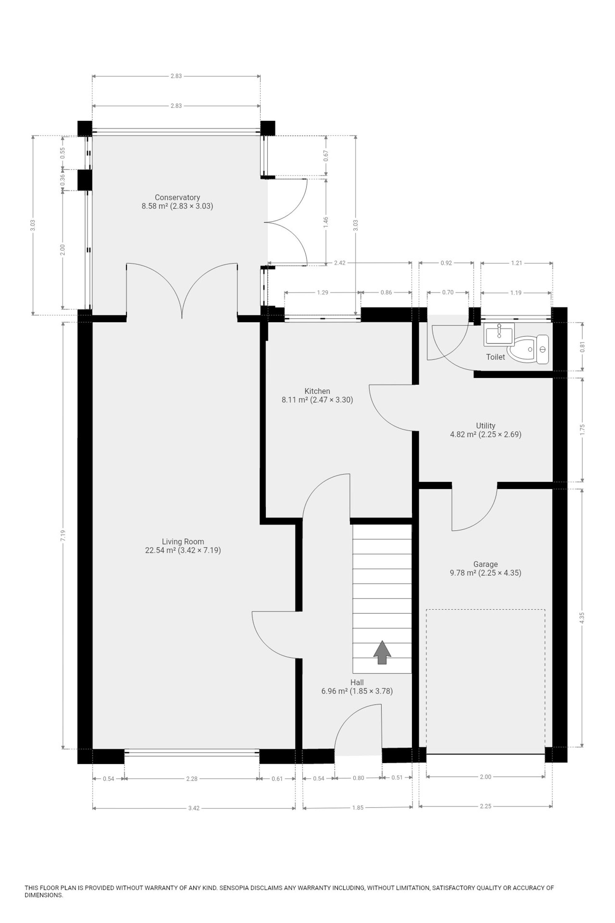 25 Valley View, Durham floorplan