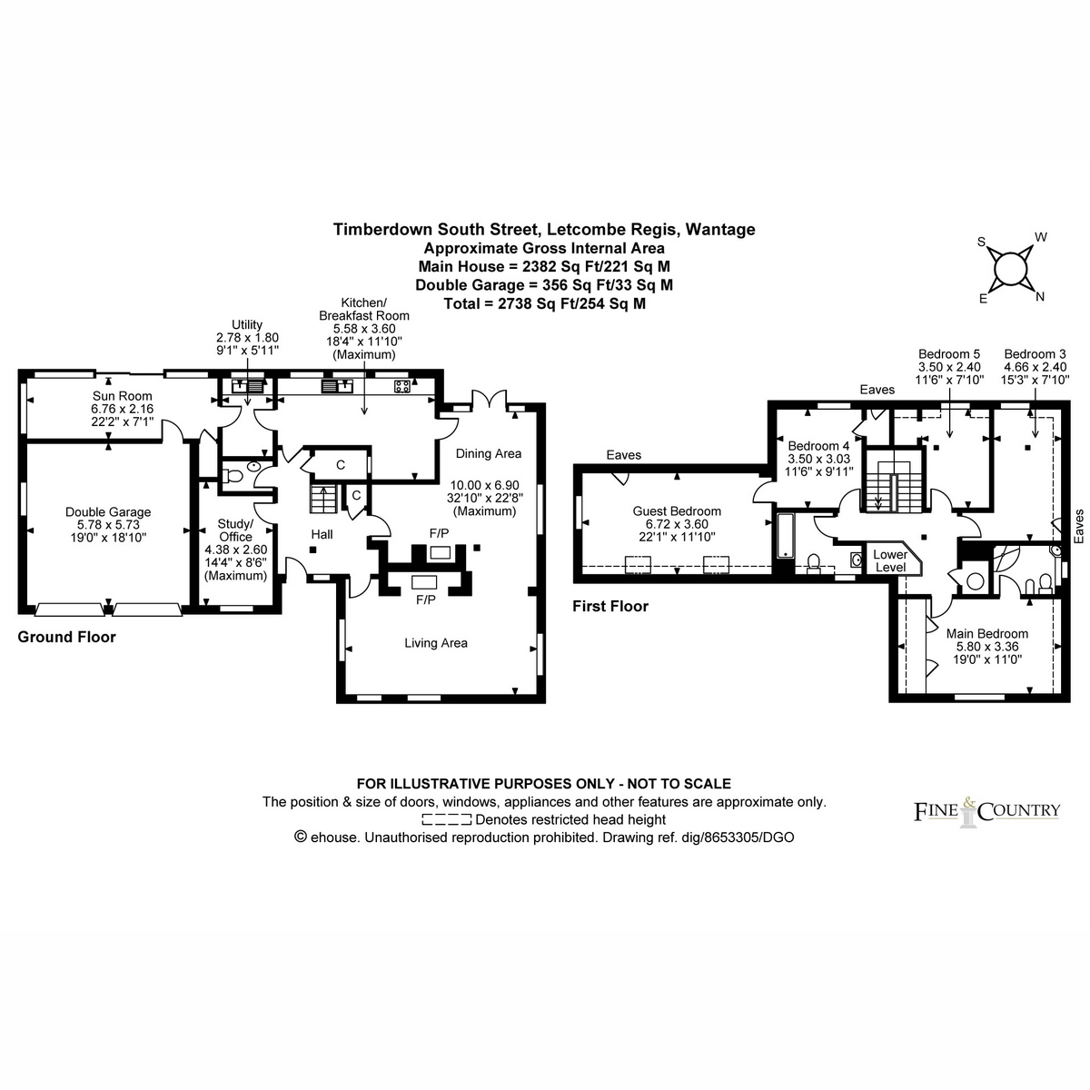 Timberdown, South Street, Wantage floorplan