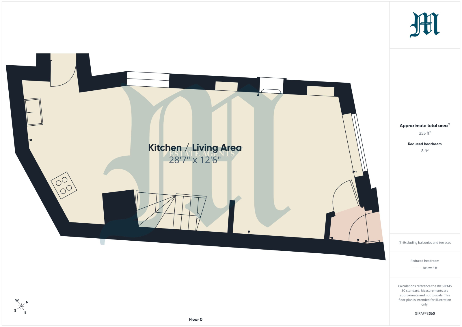 Myrtle Cottage, Fore Street, Penzance floorplan
