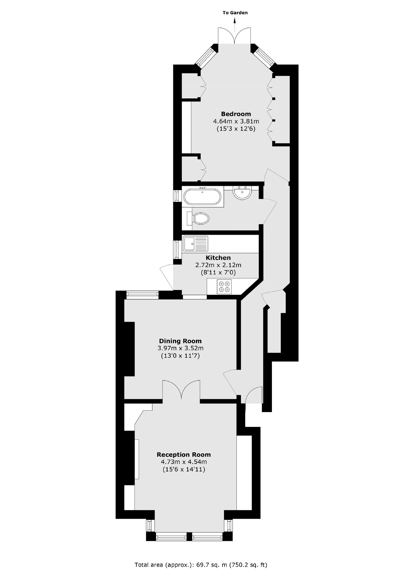 252A, Devonshire Road, London floorplan