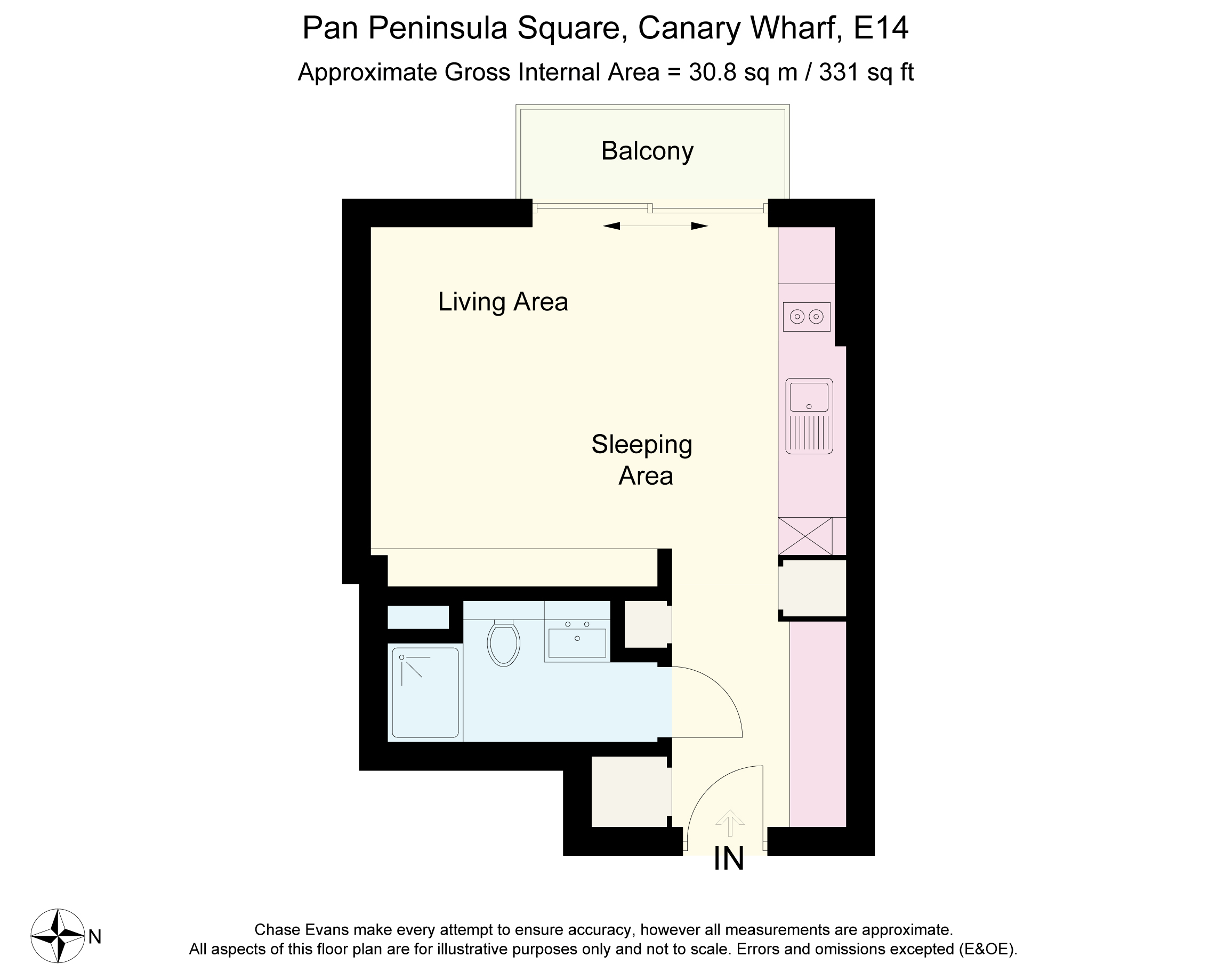 0 Bedrooms Studio to rent in West Tower, Pan Peninsula, Canary Wharf E14