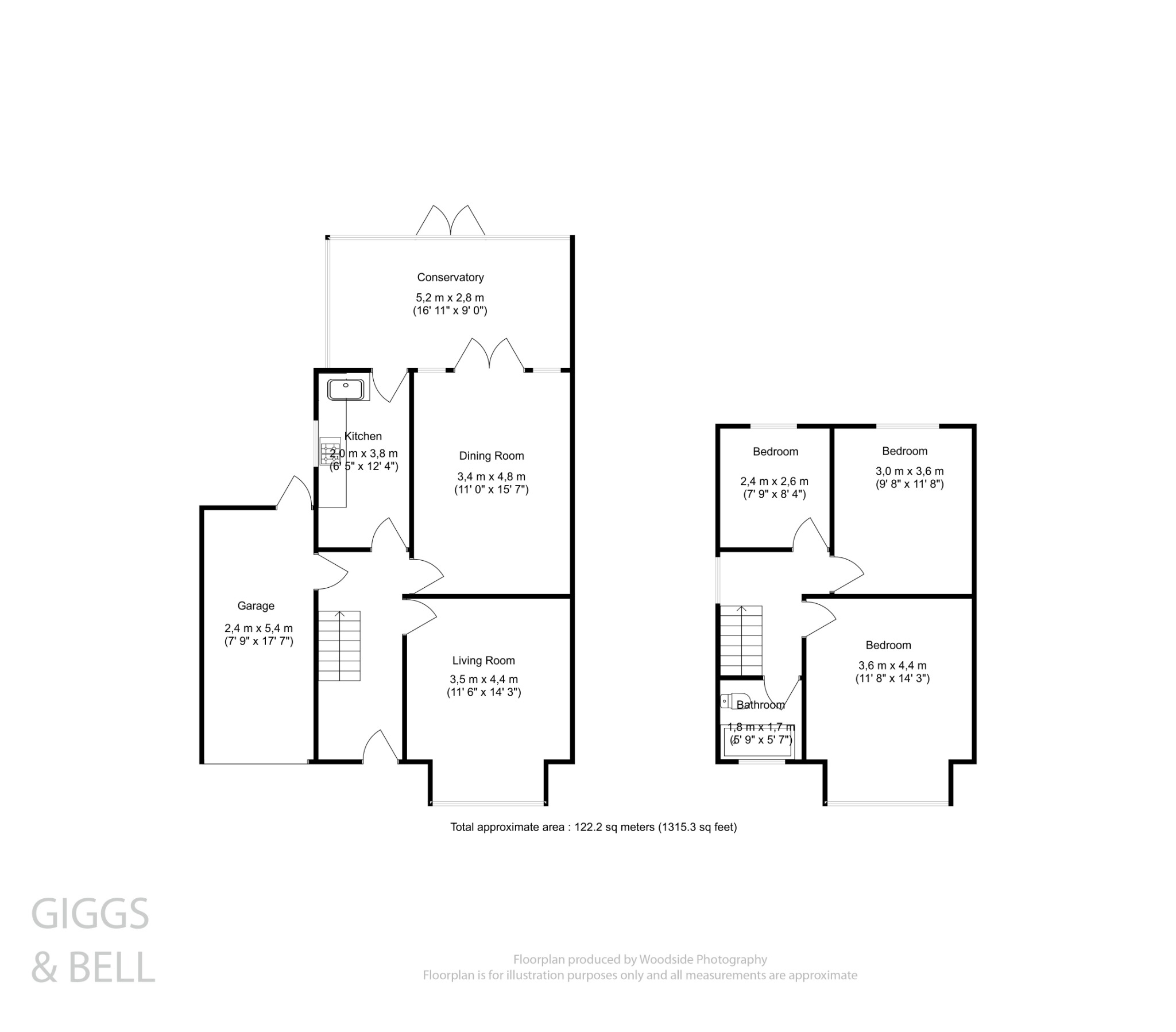 64, Marston Gardens, Luton floorplan