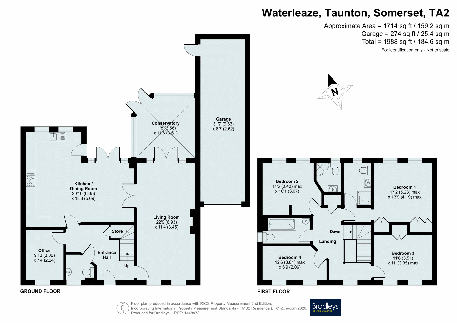 12, Waterleaze, Somerset floorplan