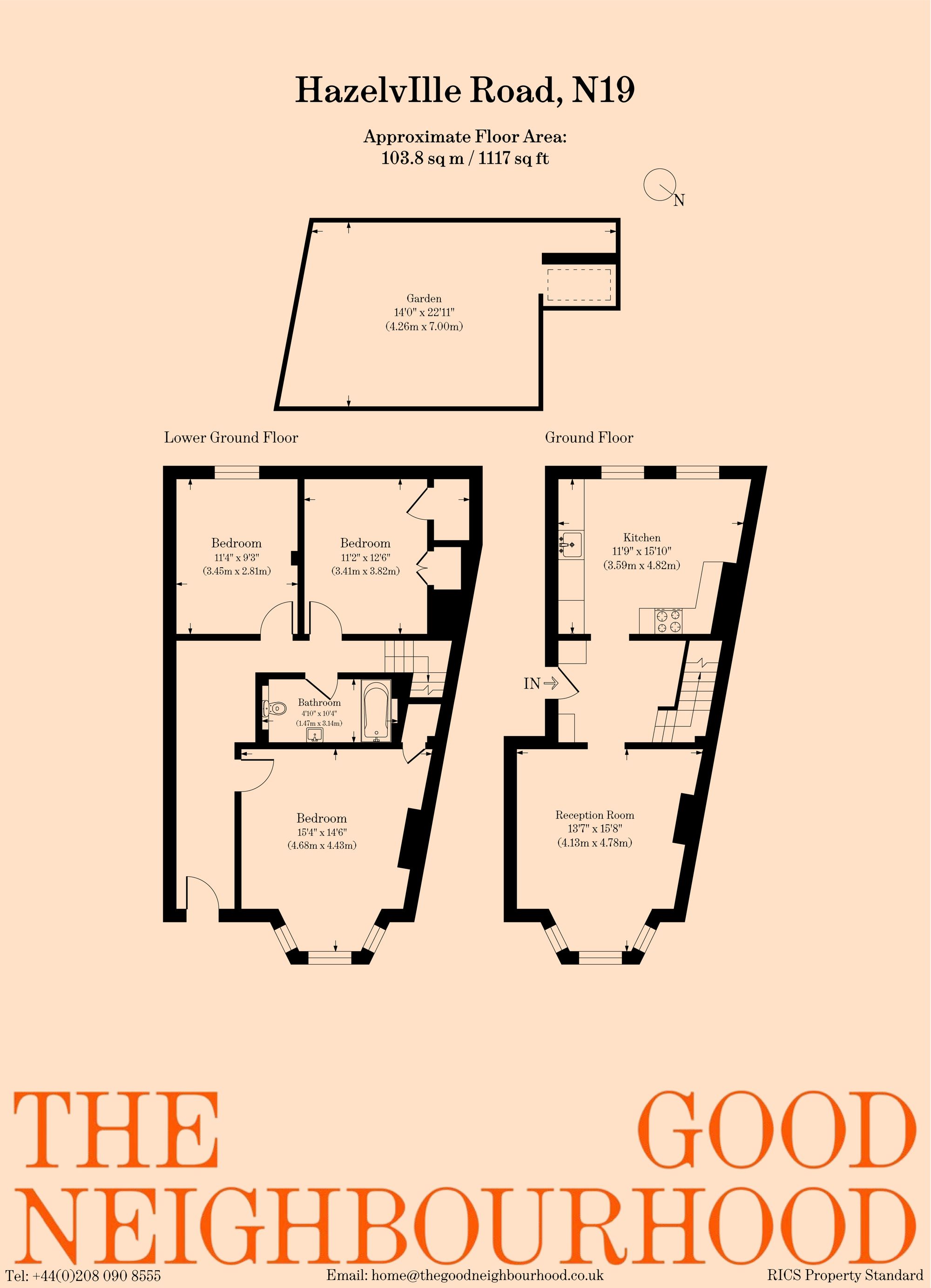 63 Hazellville Road, London floorplan