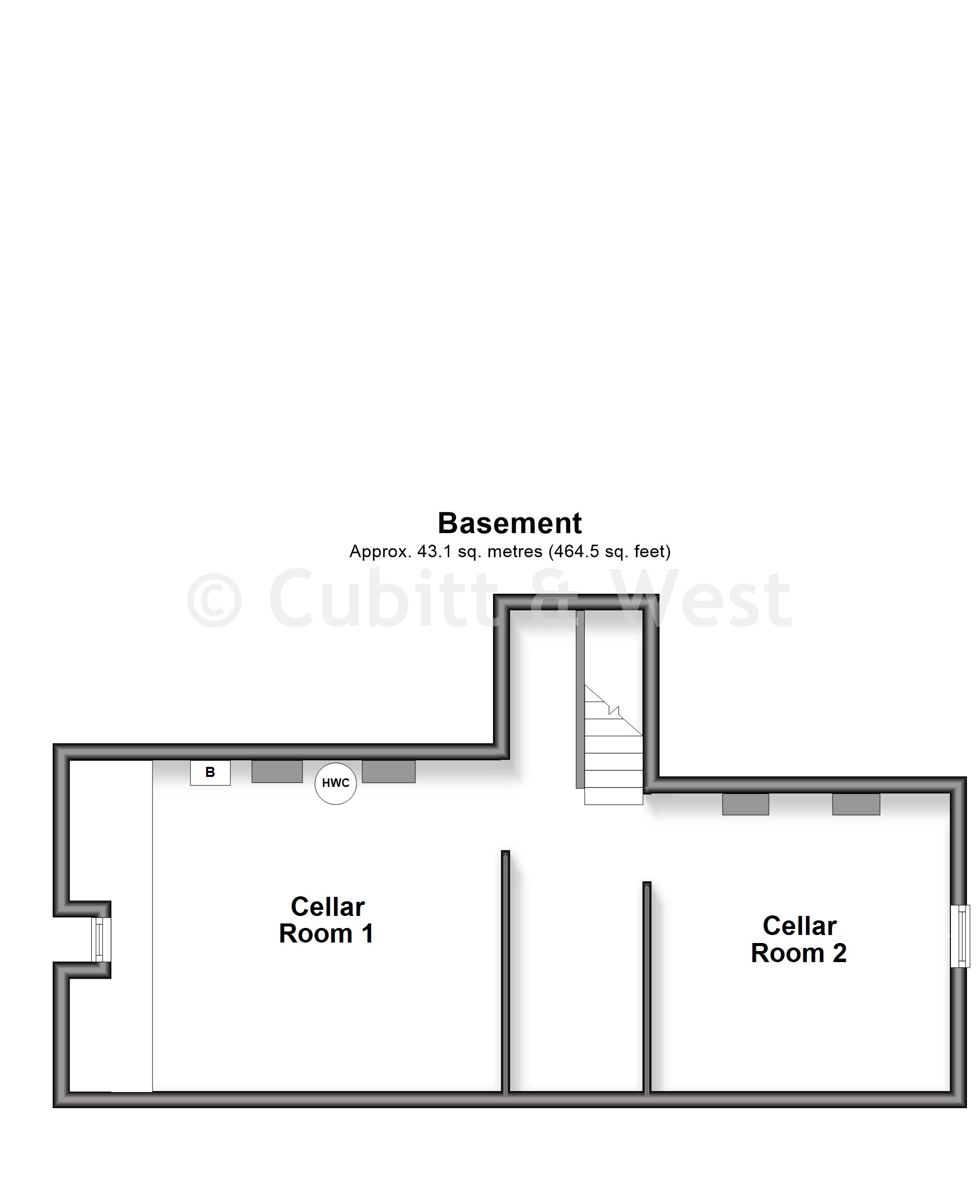 Selborne Villa, New Town, Uckfield floorplan