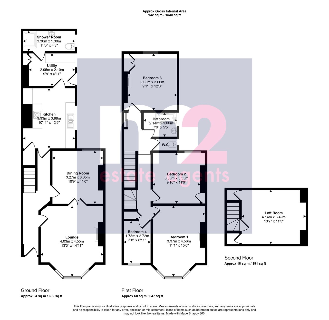 31, Church Street, Ebbw Vale floorplan
