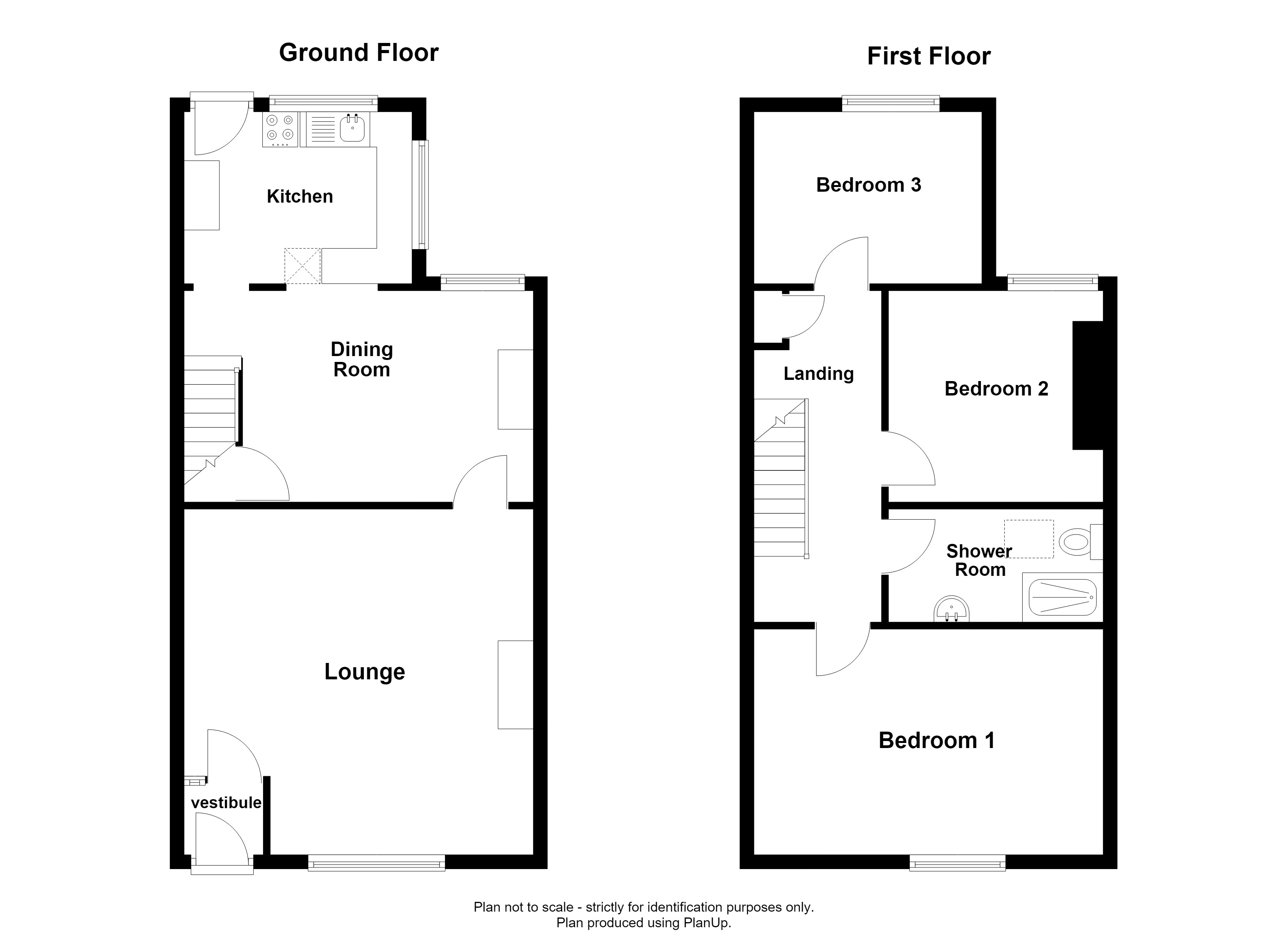3, Nuttall Hall Cottages, Bury floorplan