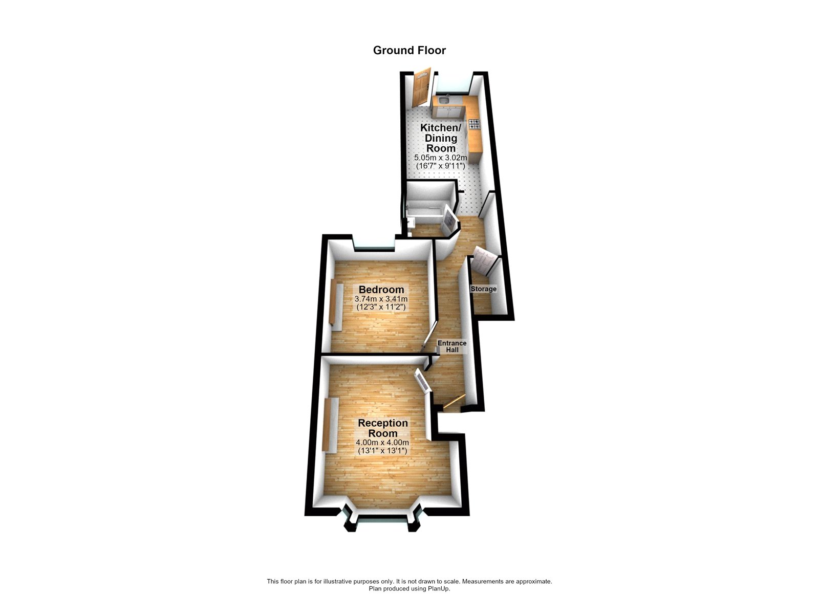 Drakefell Road, London floorplan