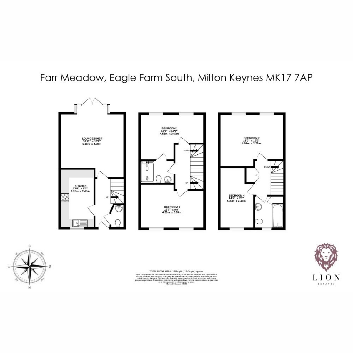 7, Farr Meadow, Milton Keynes floorplan