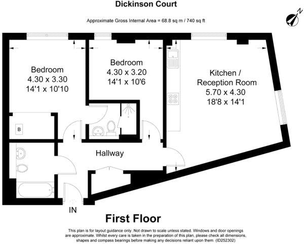 2 Bedrooms Flat to rent in Brewhouse Yard, Clerkenwell, London EC1V