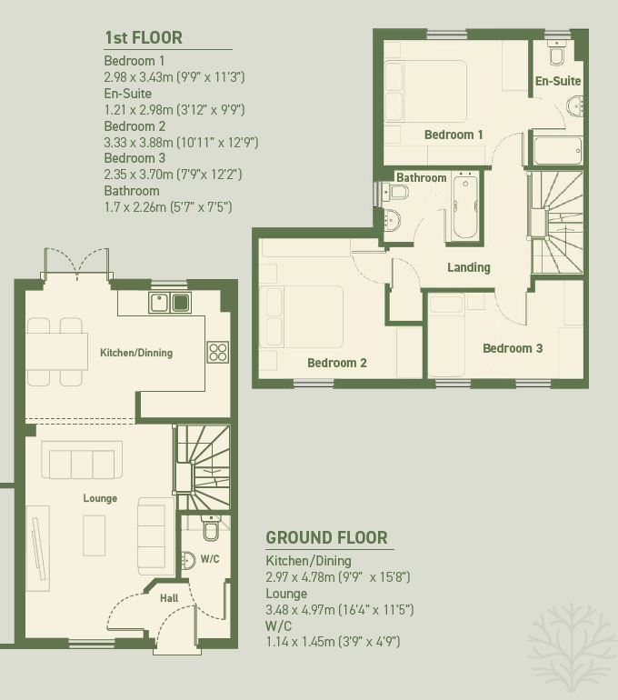 Plot 111 - The Benton,, Plot 111, The Benton Elderwood Parc, Caldicot floorplan
