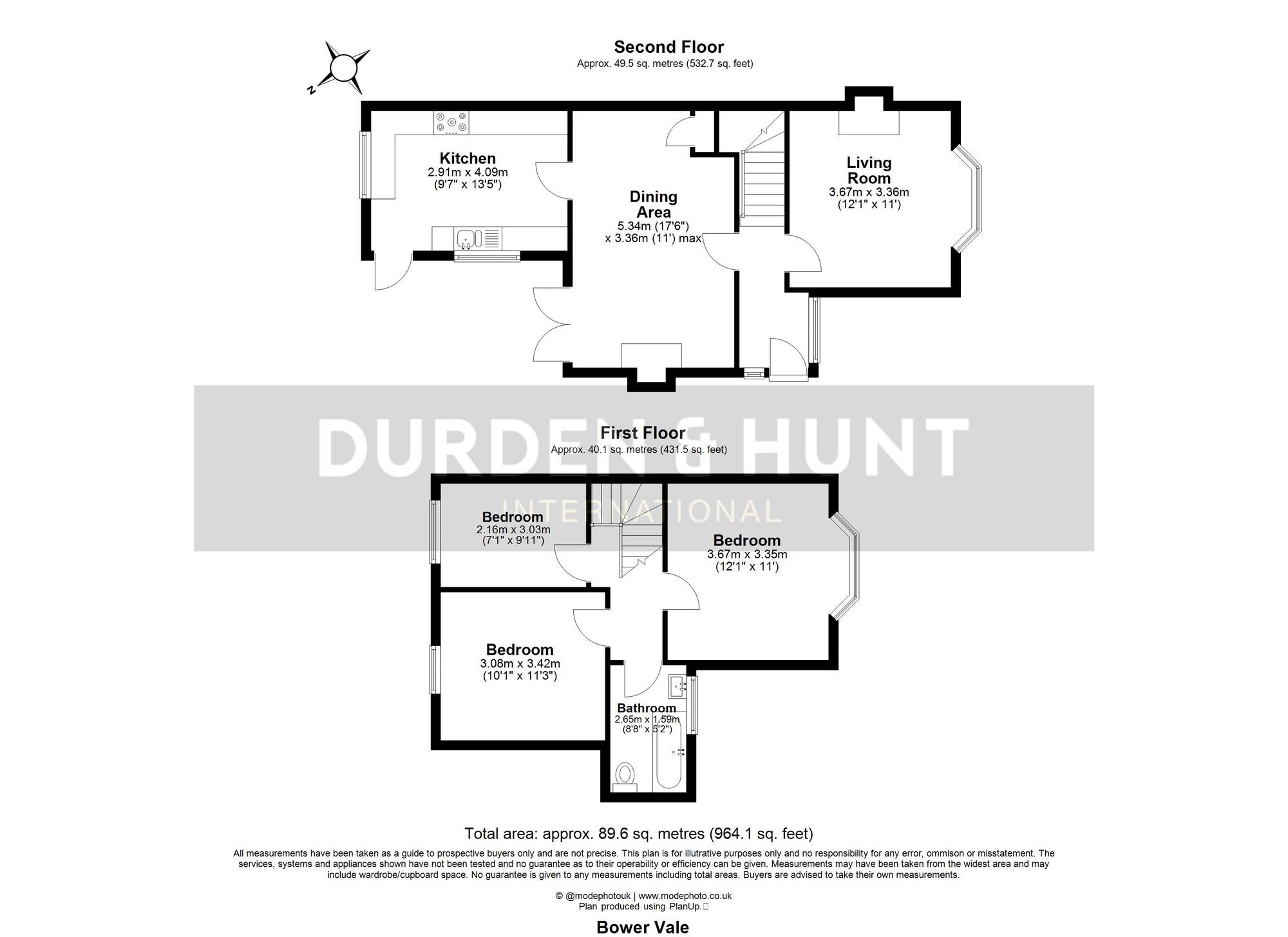 8 Bower Vale, Epping floorplan