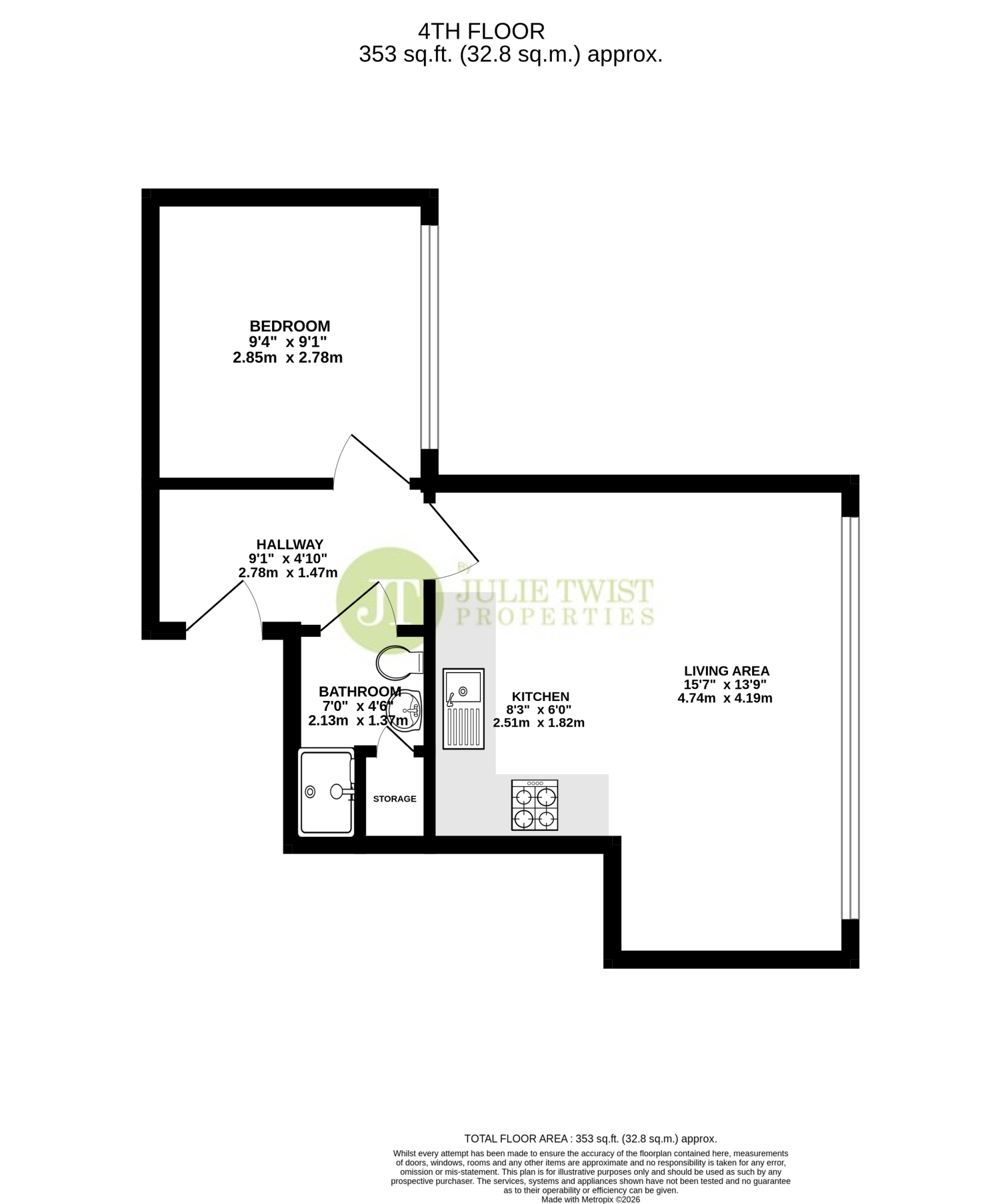 Apartment 15, 2 Southern Street, Manchester floorplan