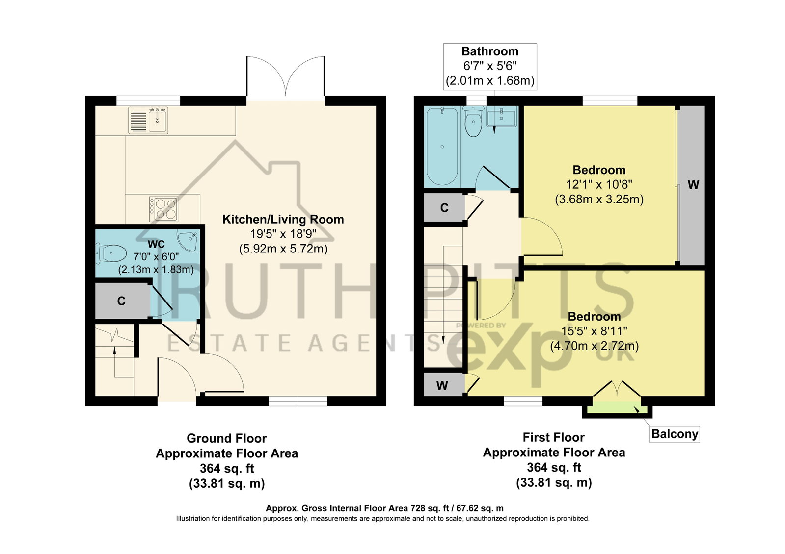 41, The Wharf, Knottingley floorplan