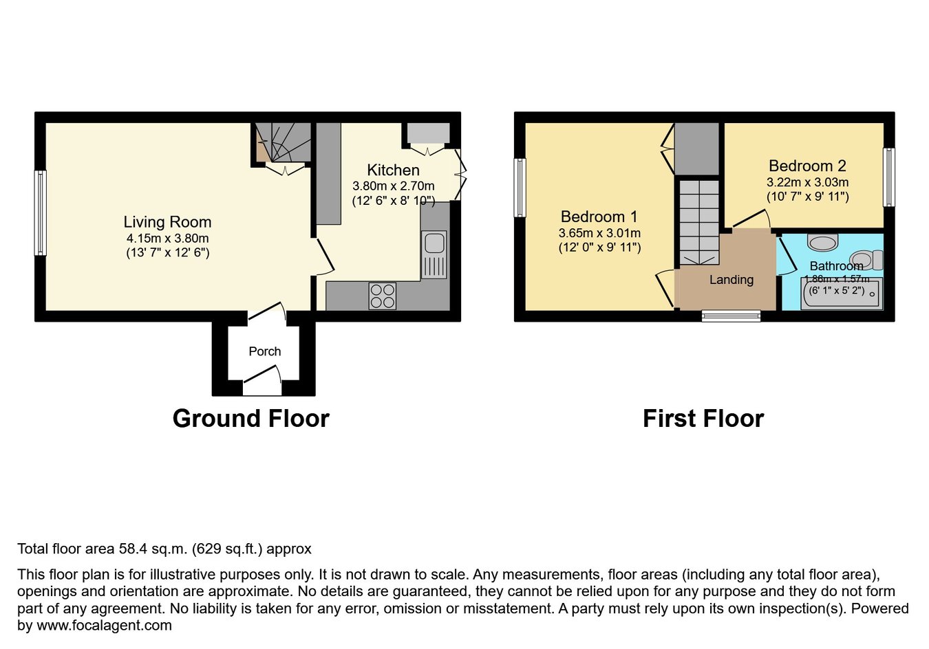 29, Lewis Crescent, London floorplan