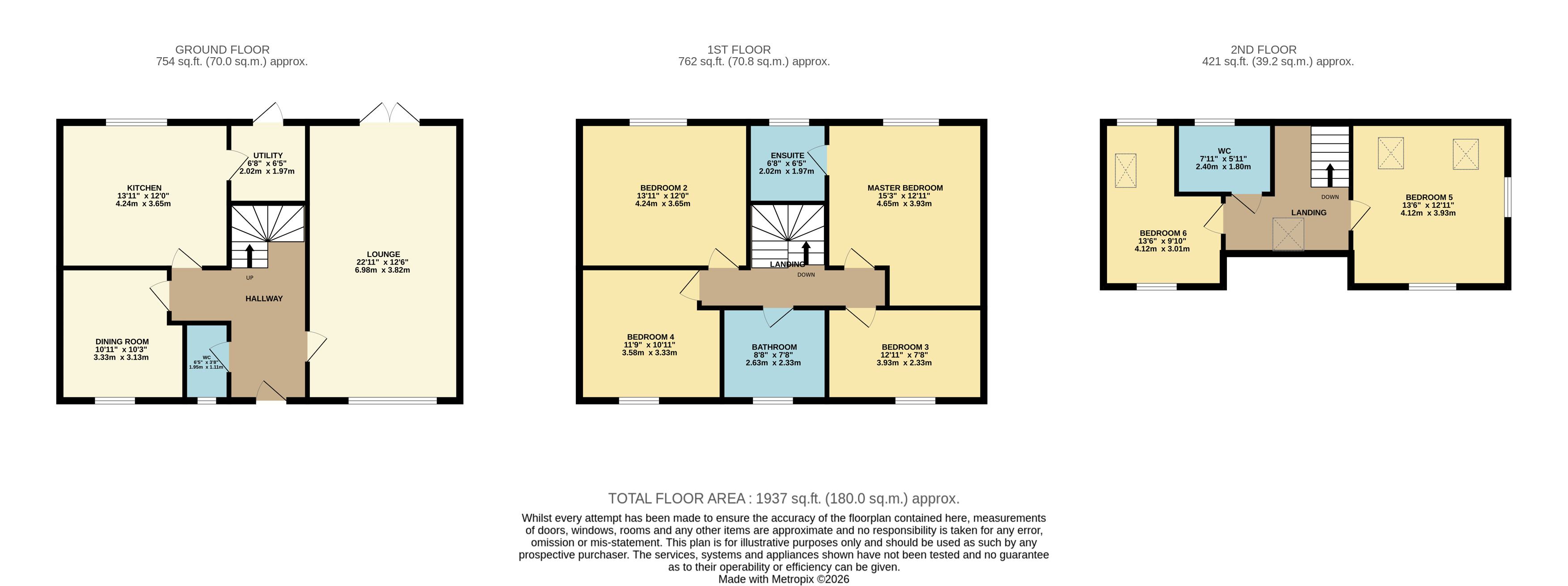 10, Silver Birch Close, Bolton floorplan