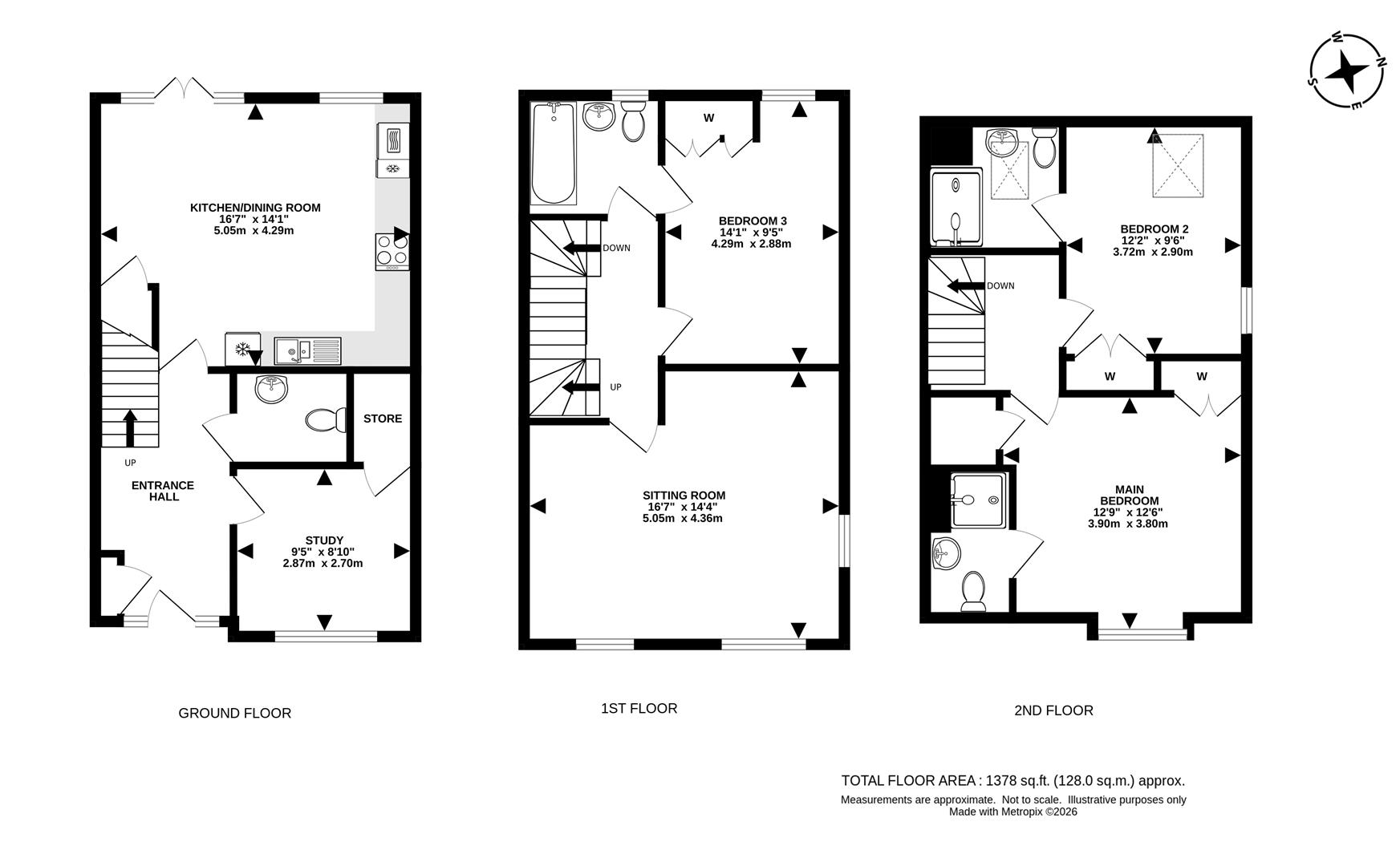 7, Whattingdon Road, Coulsdon floorplan