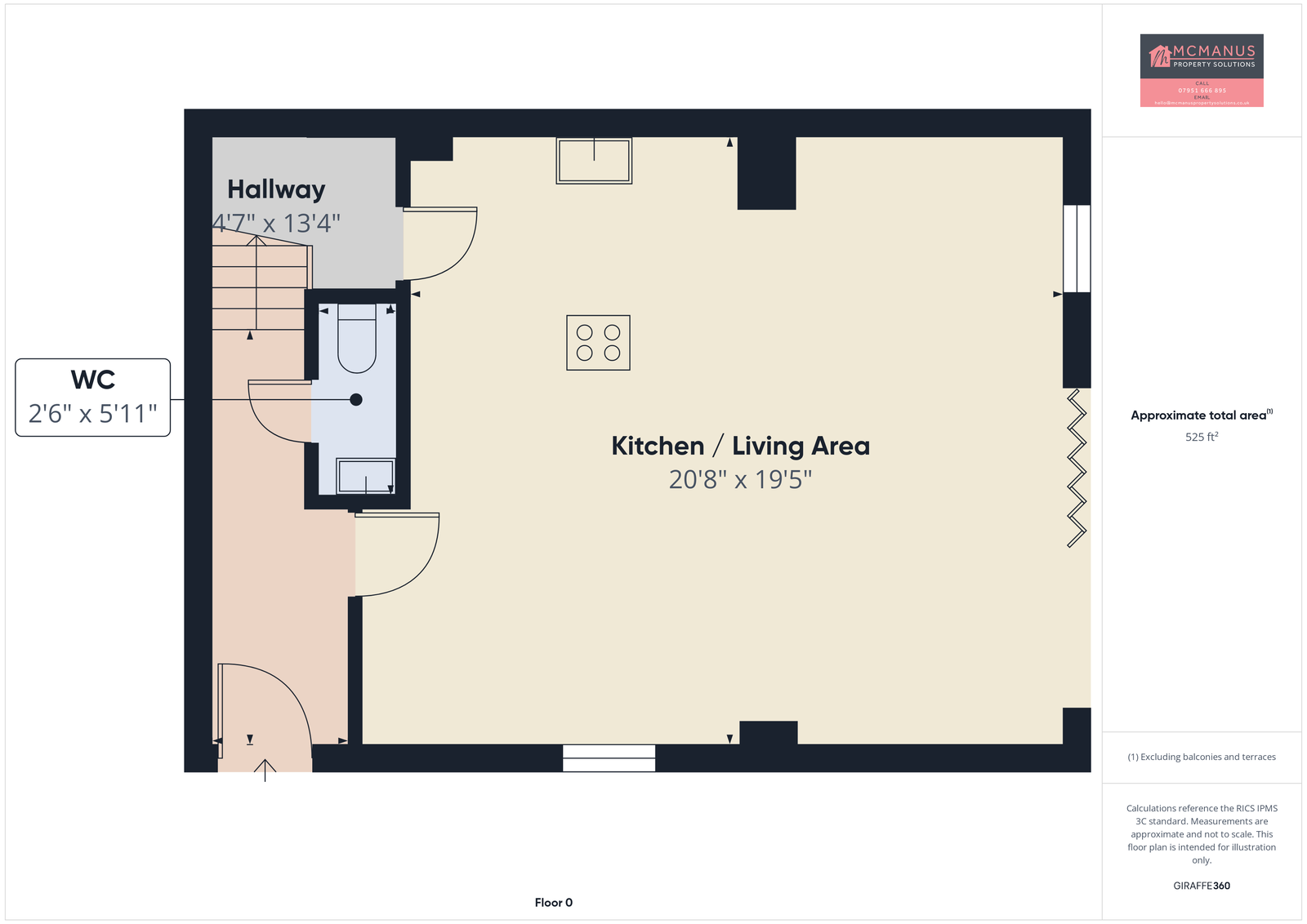 7 Regency Mews, 14 North Road, Stevenage floorplan