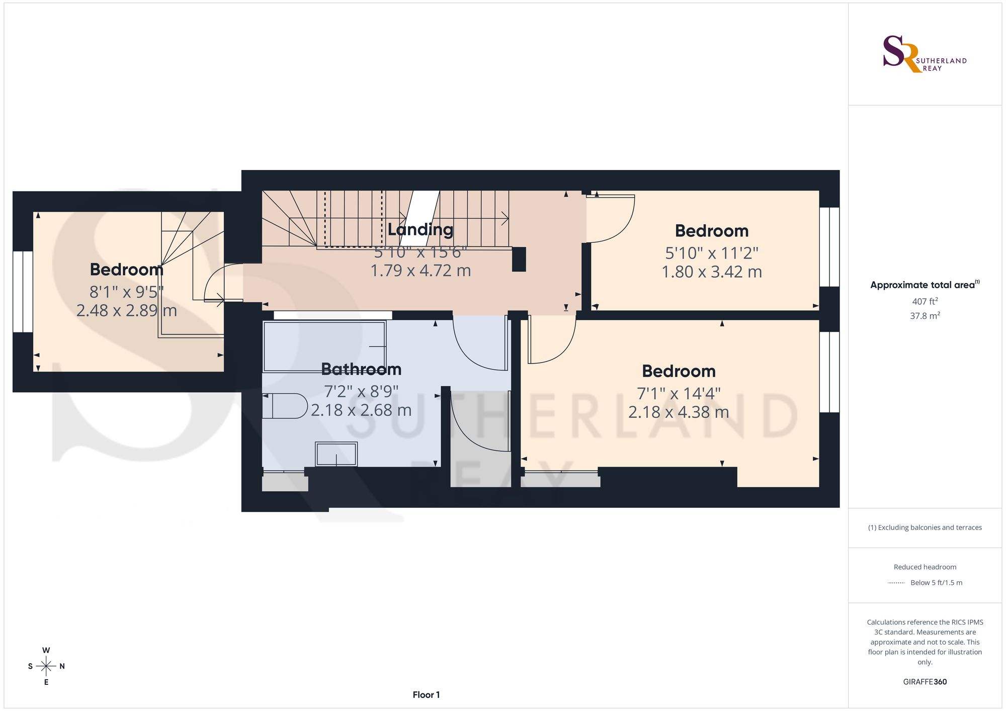 3 Fishers Bridge, High Peak floorplan