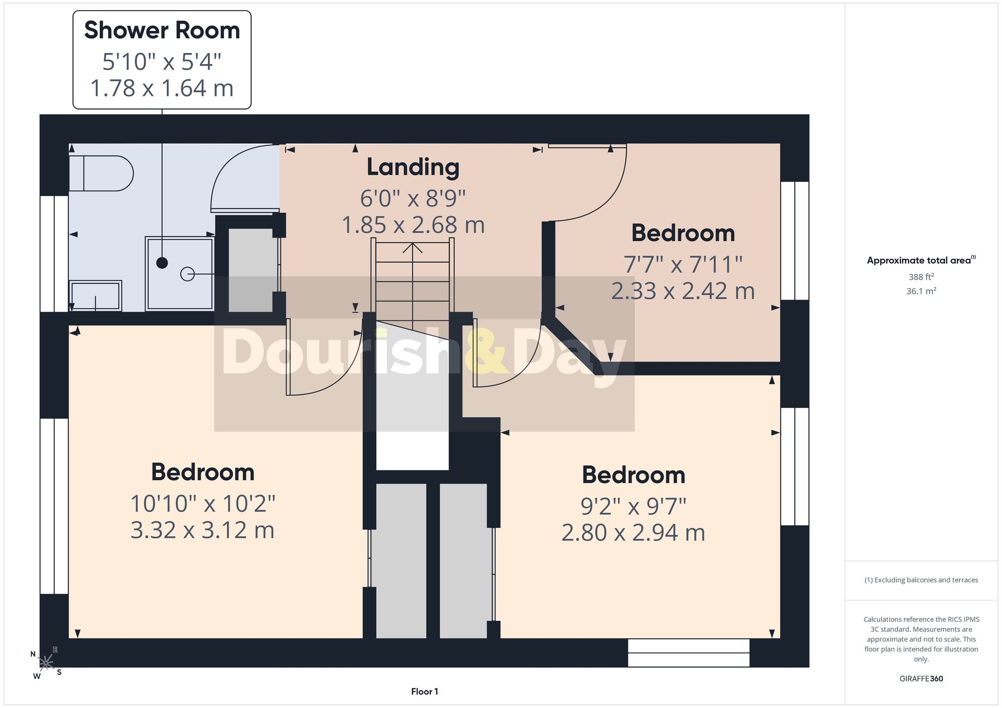 23 Wilkes Wood, Stafford floorplan