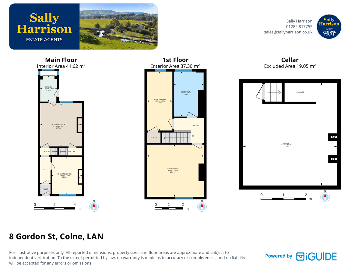 8, Gordon Street, Lancashire floorplan
