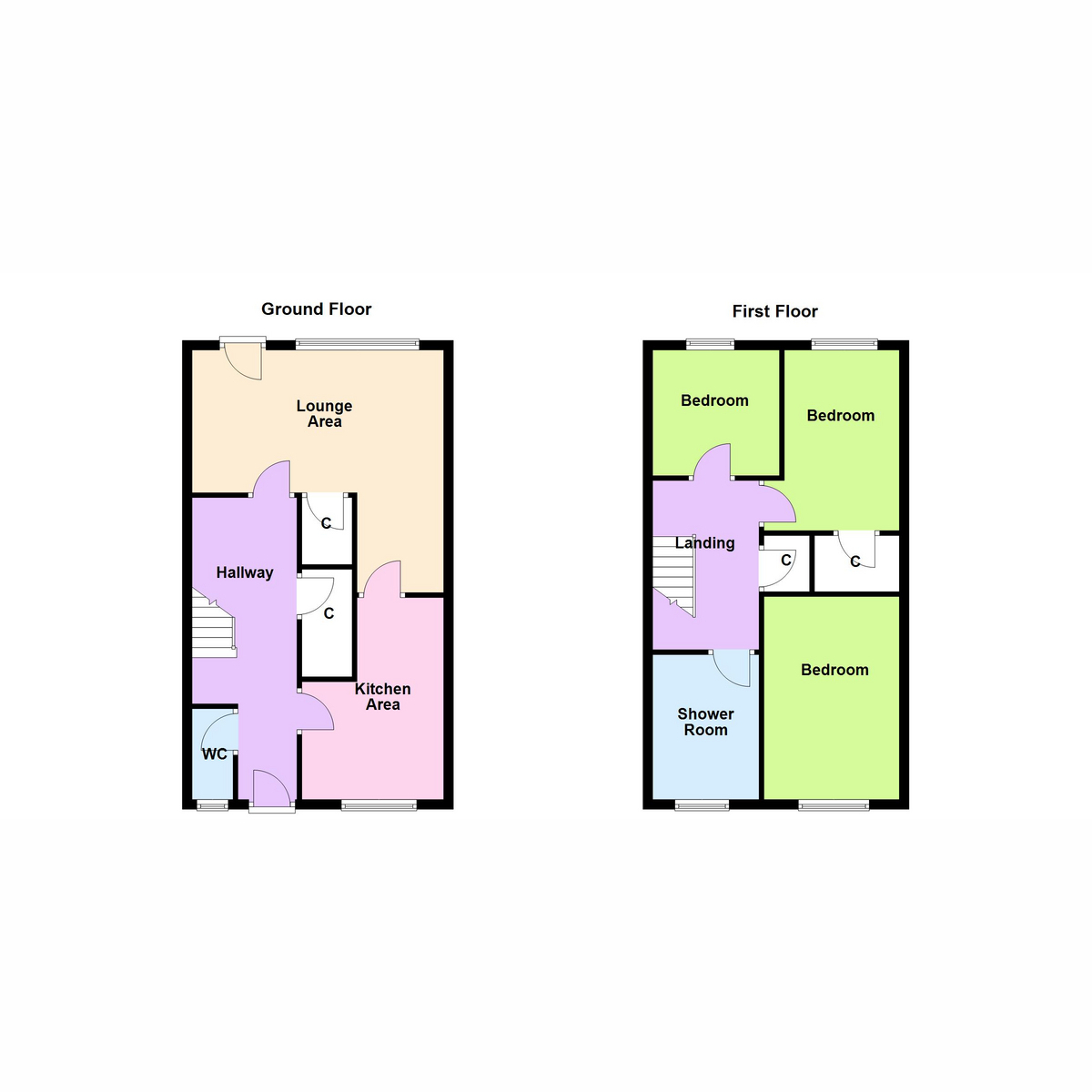 4, Rochford Close, London floorplan