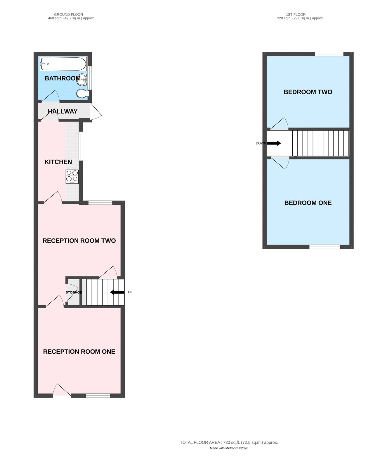 2, Mostyn Street, Wolverhampton floorplan