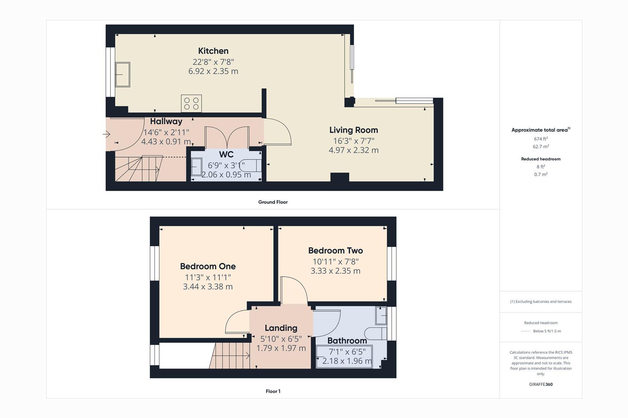 5 Sea Mews Church Street, Cromer floorplan