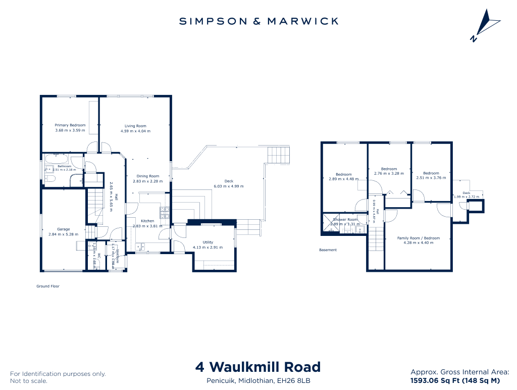 4, Waulkmill Road, Midlothian floorplan