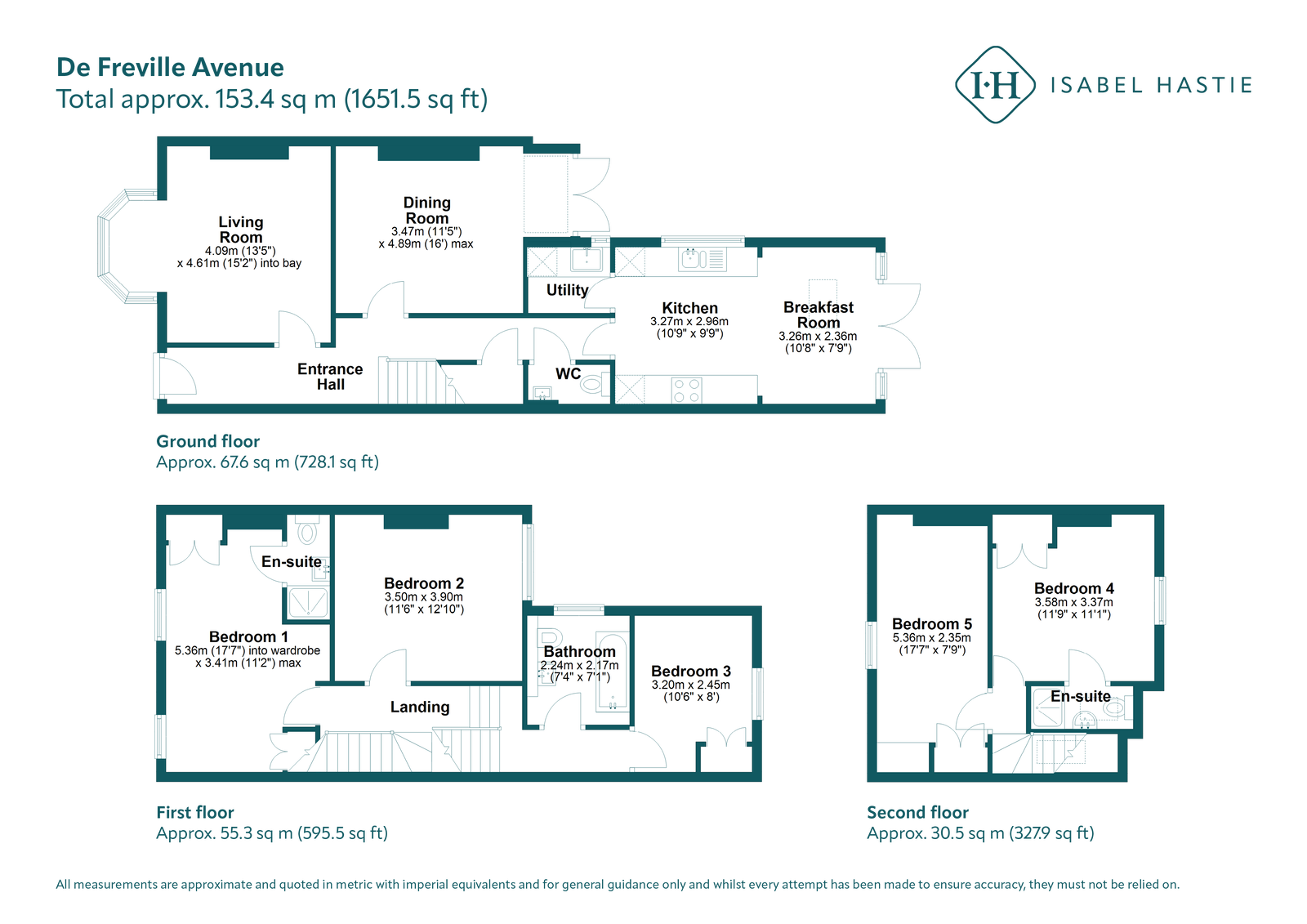 21, De Freville Avenue, Cambridge floorplan
